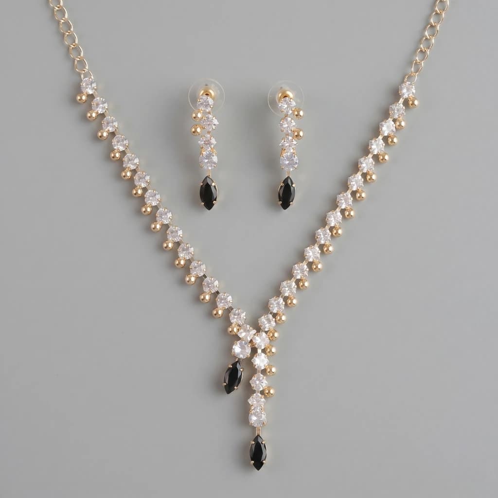 Manorama Noir Suite Necklace Set image 2