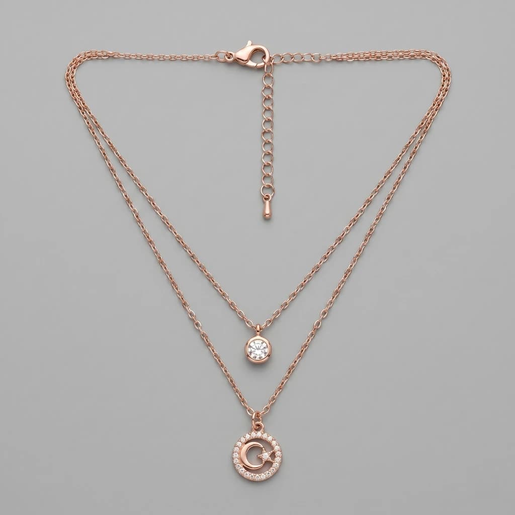 Maya Celestial Layered Necklace image 2