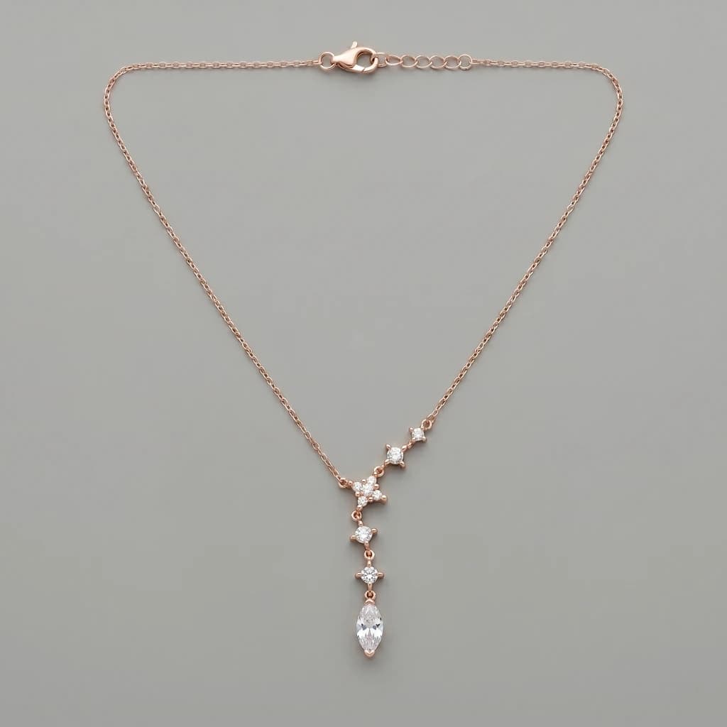 Navya Rose Lariat Necklace image 2