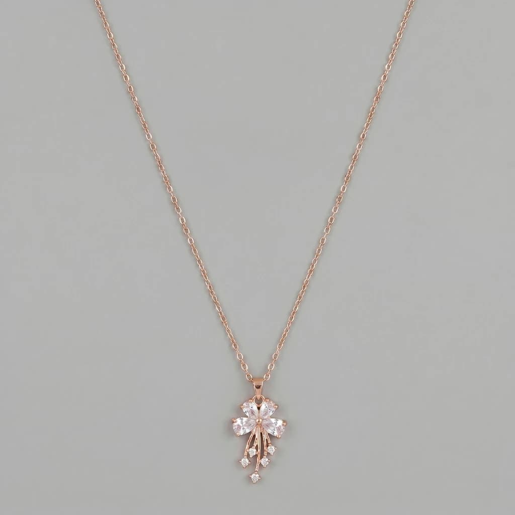The Jia Floral Pendant Necklace image 2