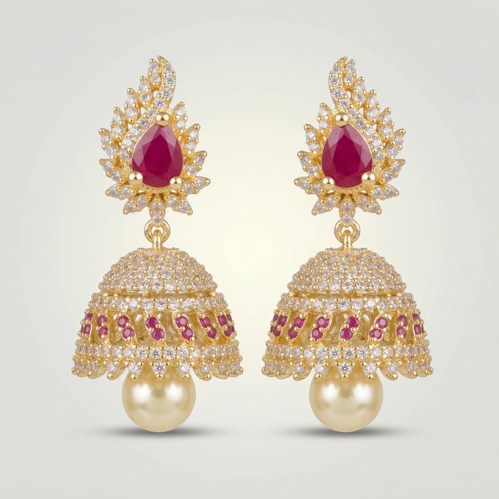 Vanya Royale Jhumkas image 1