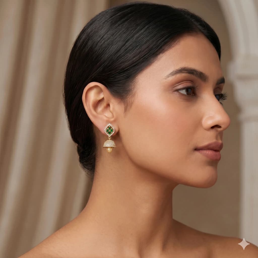 Aavya Royal Jhumkas image 2