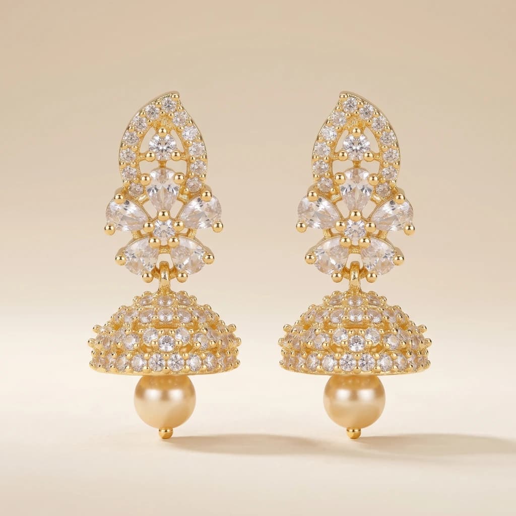 Swarna Aura Jhumkas image 2