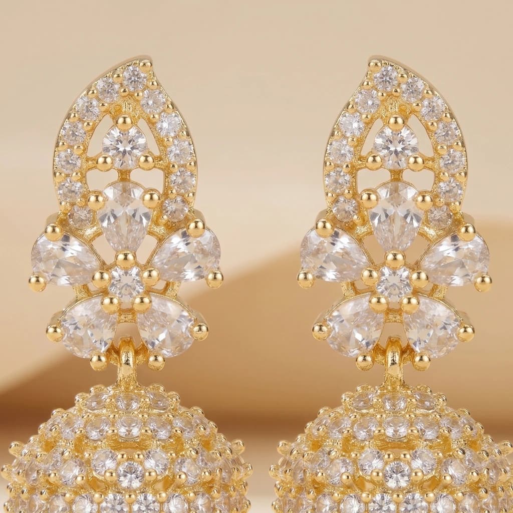 Swarna Aura Jhumkas image 3