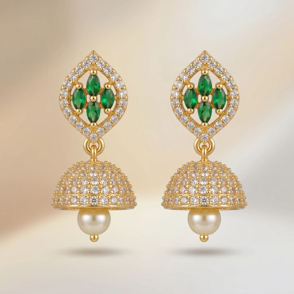 Aavya Royal Jhumkas image 1