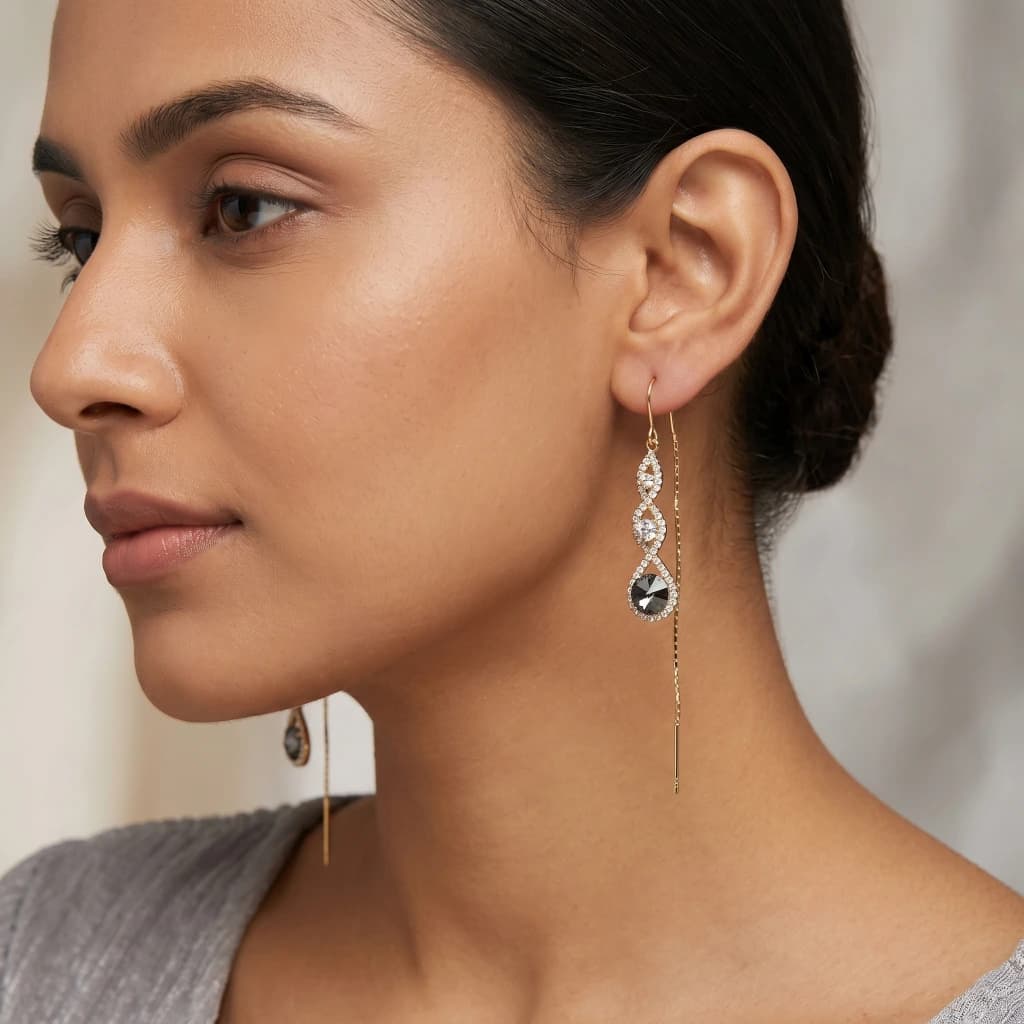 Suhasini Threader Earrings image 1