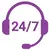 24/7 Support